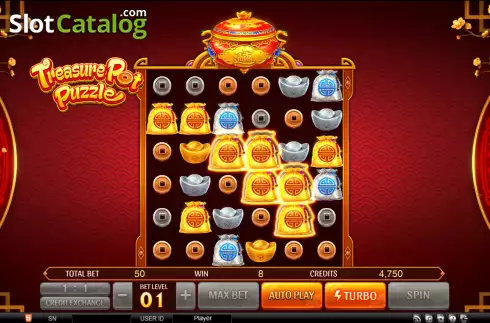 Treasure Pot Puzzle Screenshot