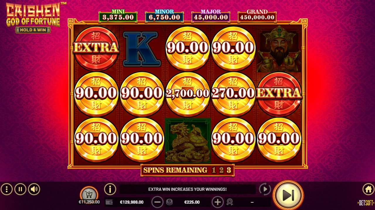 BetSoft Caishen God of Fortune Screenshot