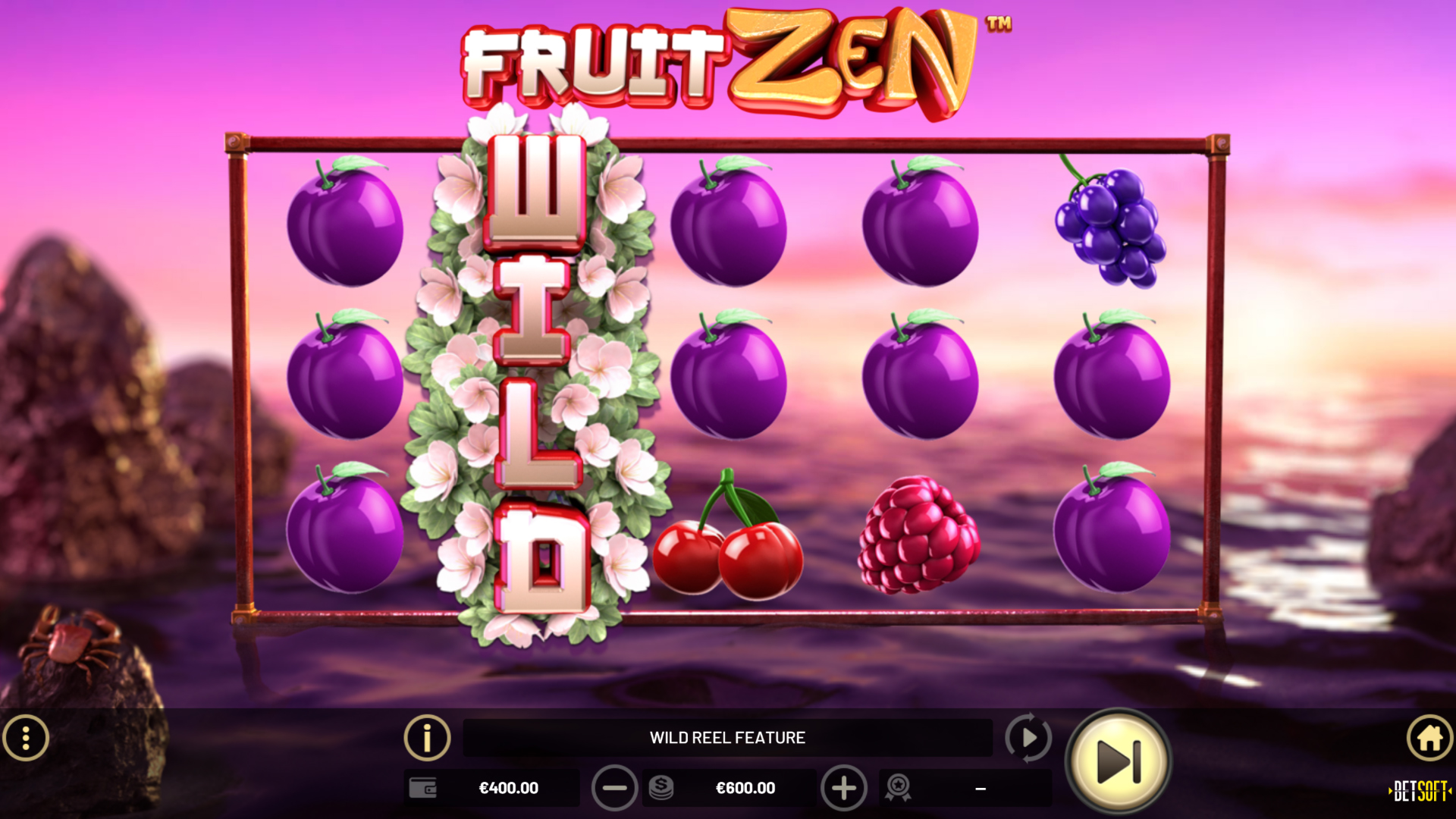 BetSoft Fruit Zen Screenshot