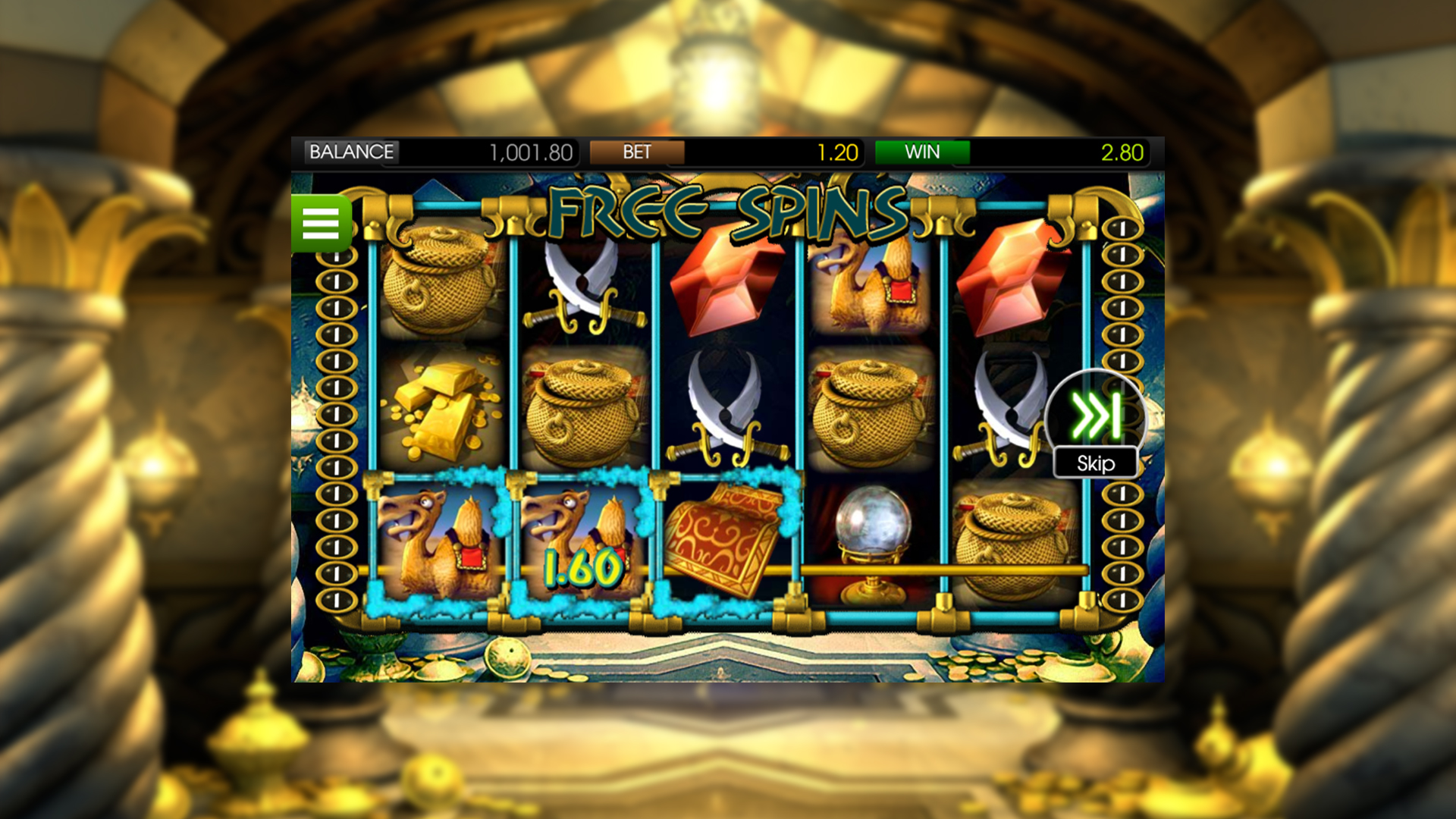 BetSoft Genie's Fortune Screenshot