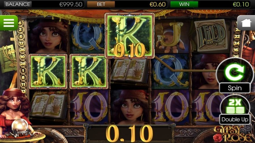 BetSoft Gypsy Rose Screenshot