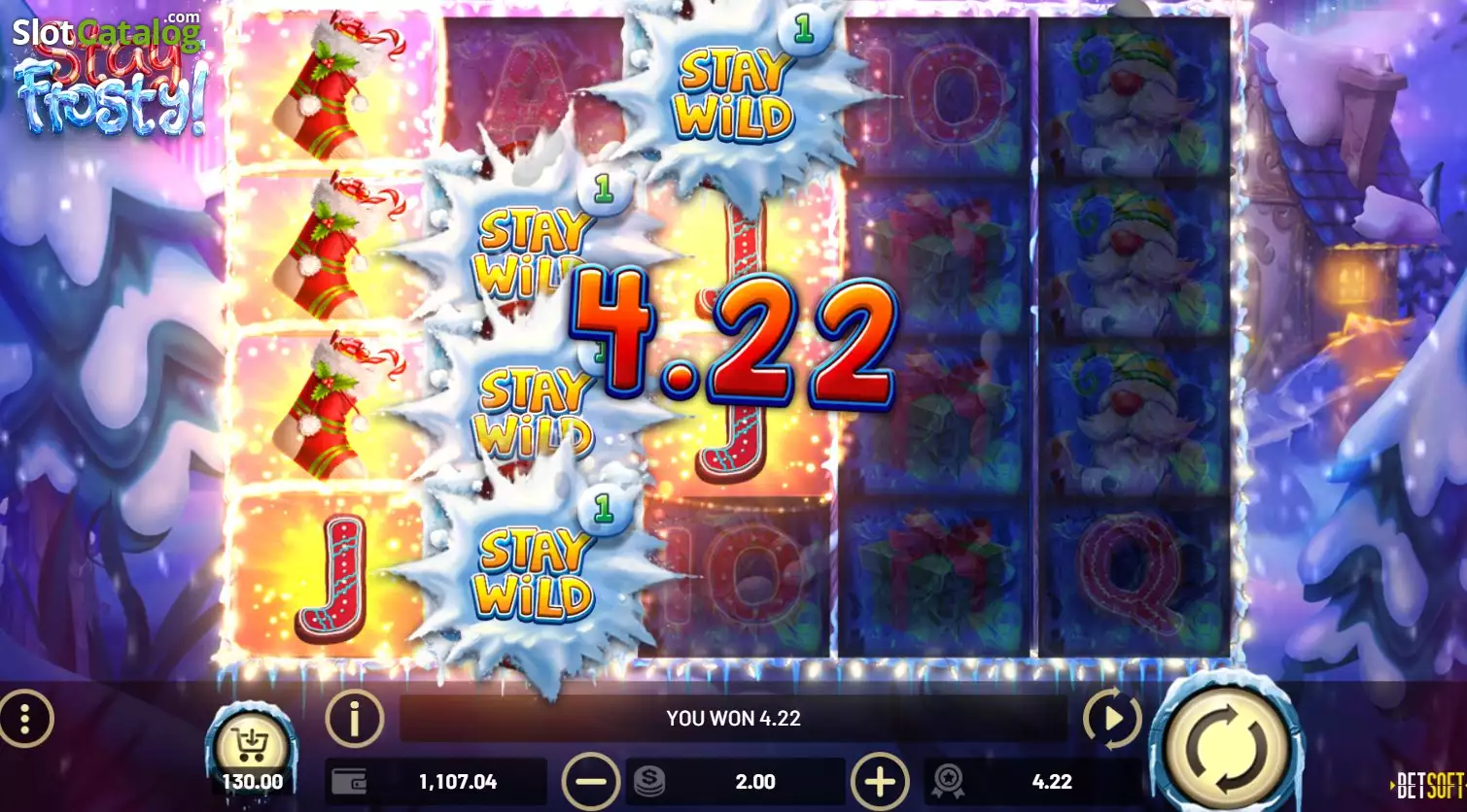 BetSoft Stay Frosty! Screenshot