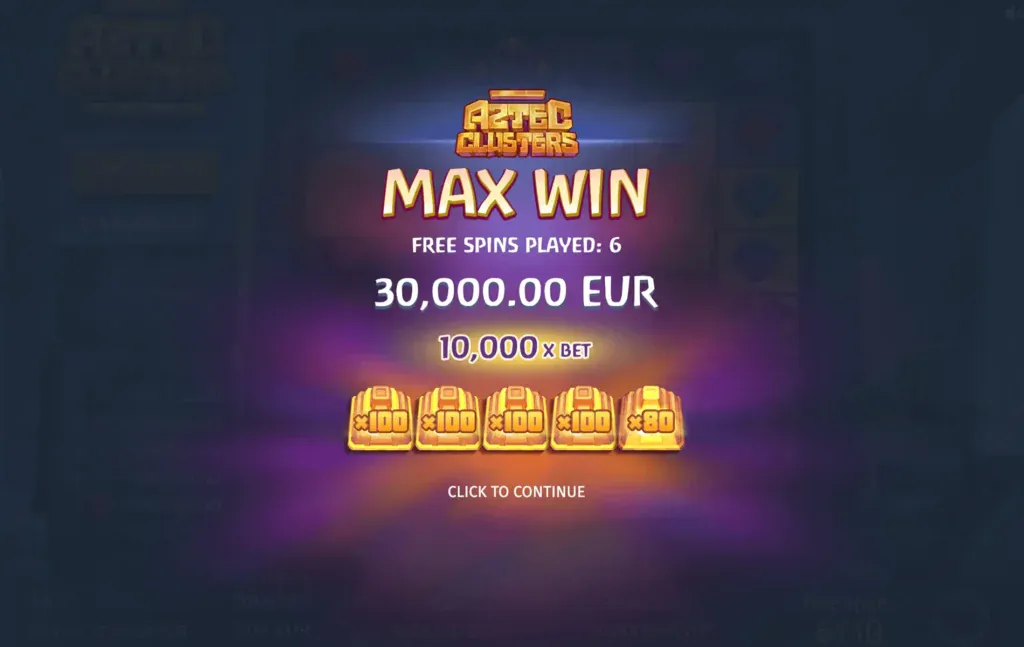 BG Aztec Clusters Screenshot