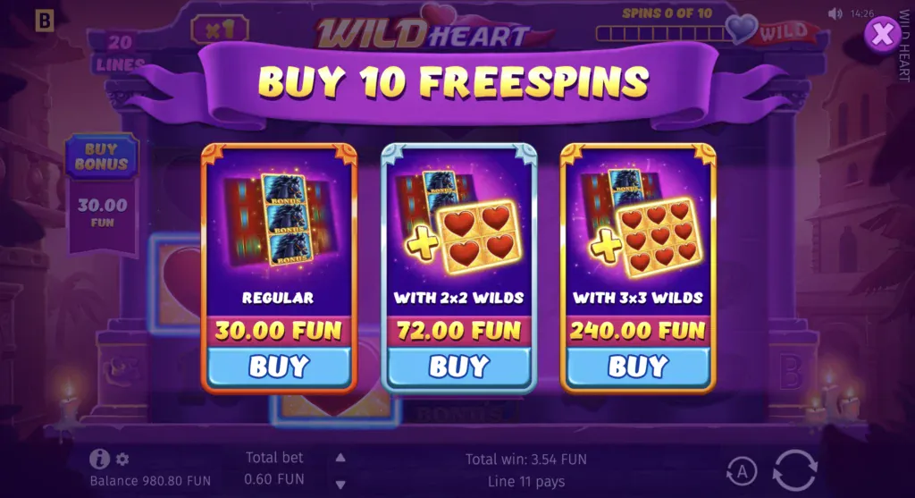 BG Wild Heart Screenshot