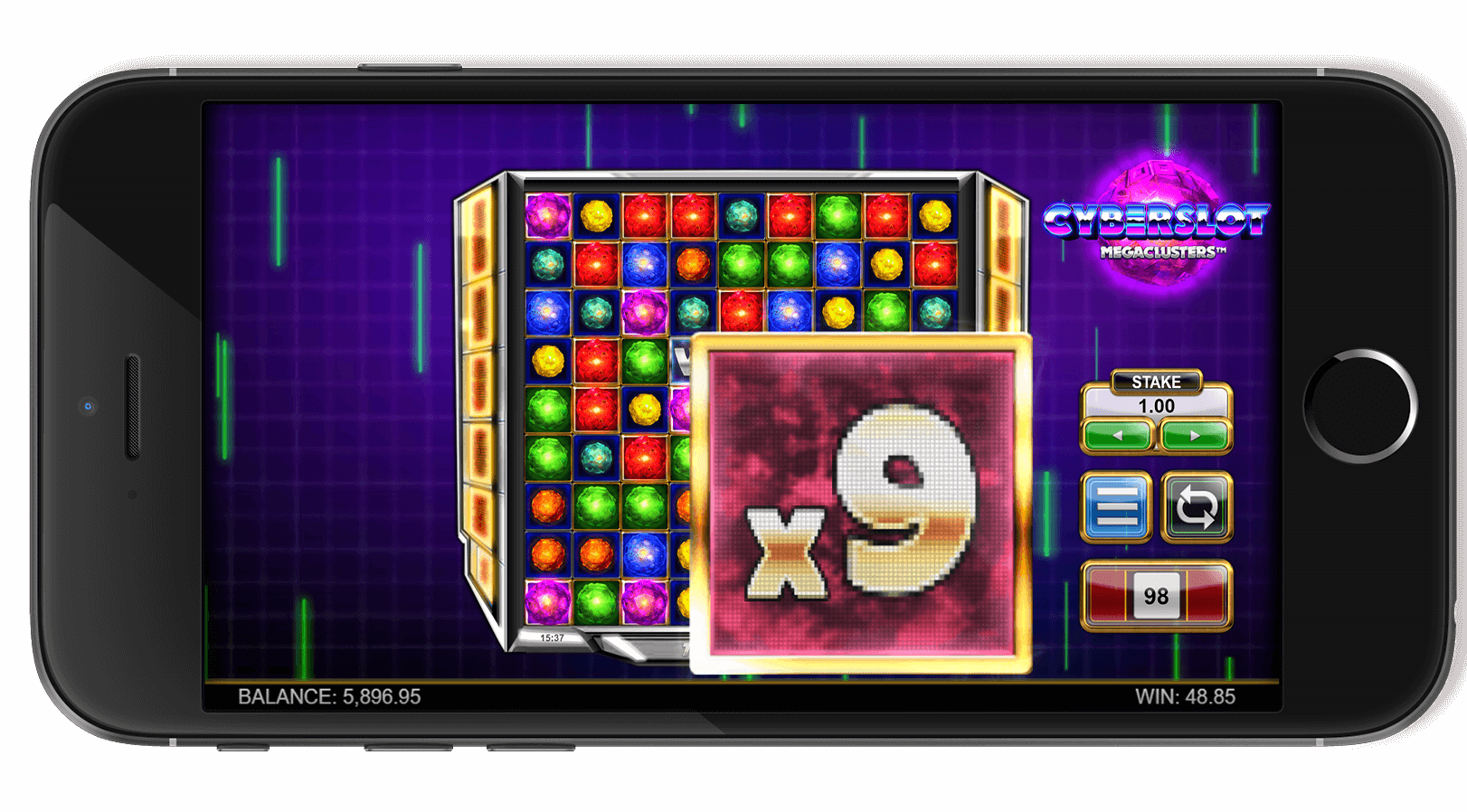 Cyberslot Megaclusters Screenshot