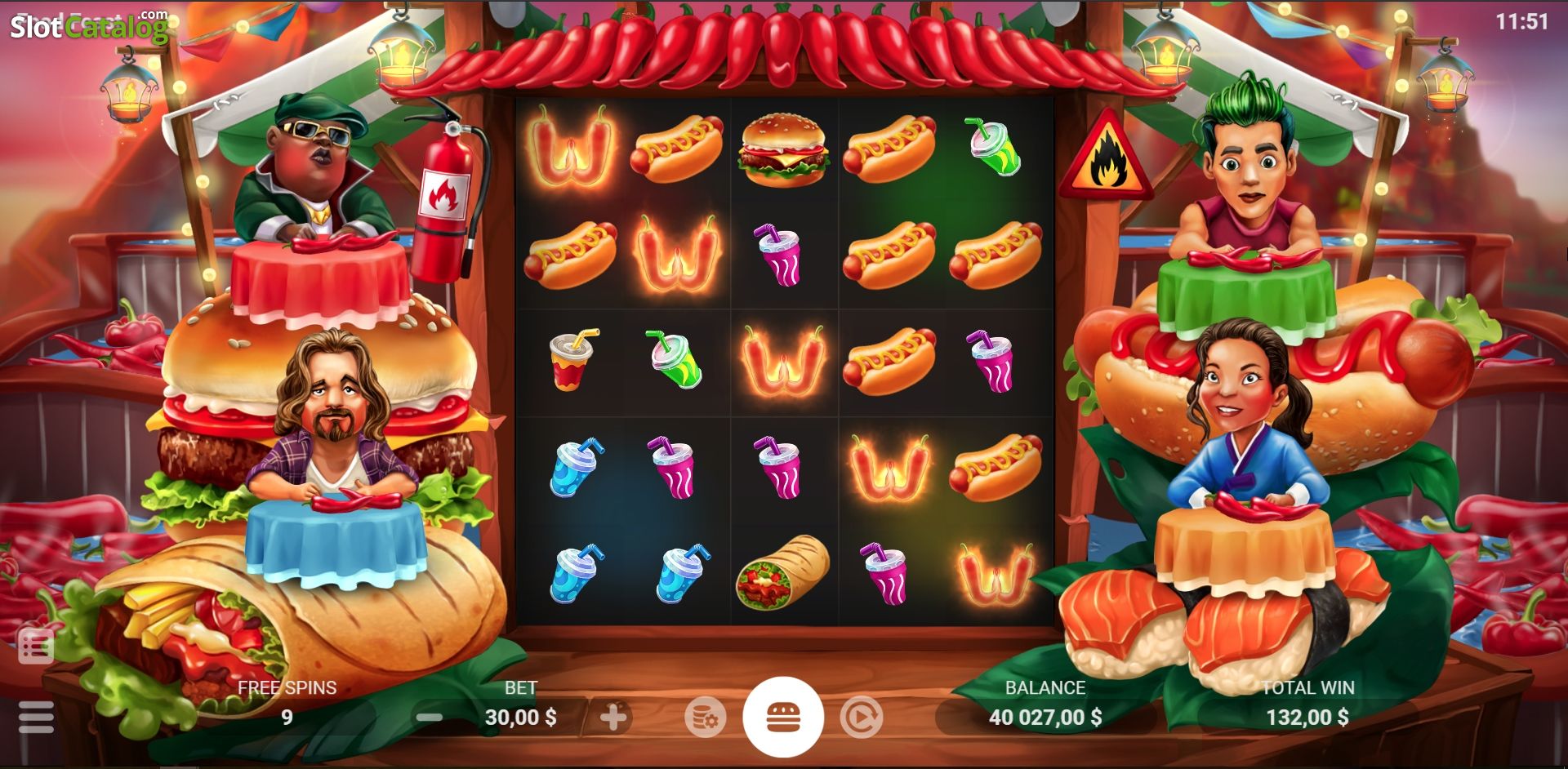EVO Food Feast Screenshot