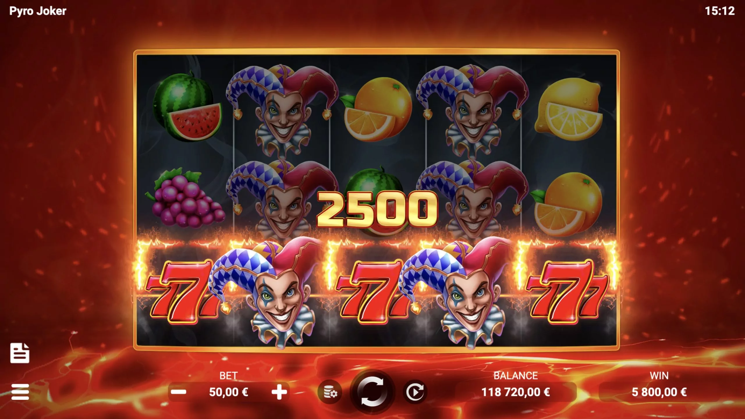 EVO Pyro Joker Screenshot