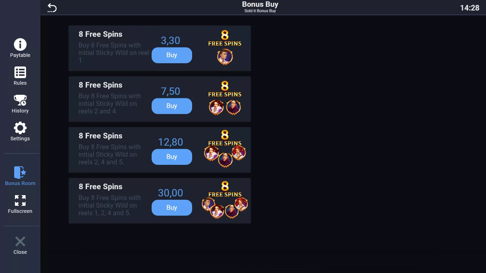 EVO Sold It Bonus Buy Screenshot