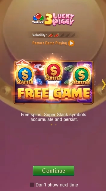 3 Lucky Piggy Screenshot