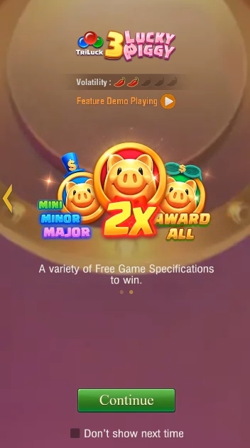 3 Lucky Piggy Screenshot