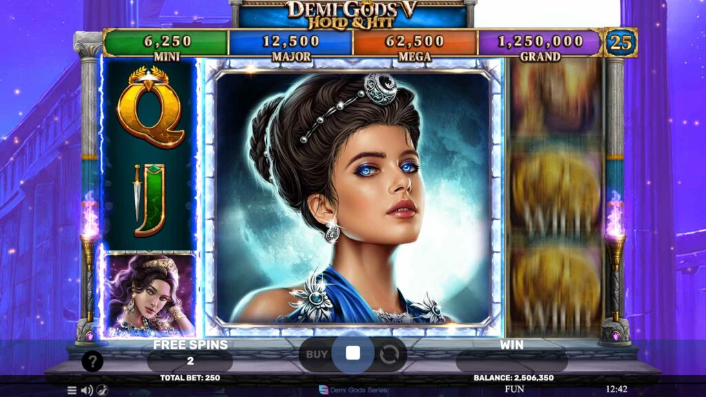 SP Demi Gods V Hold & Hit Screenshot