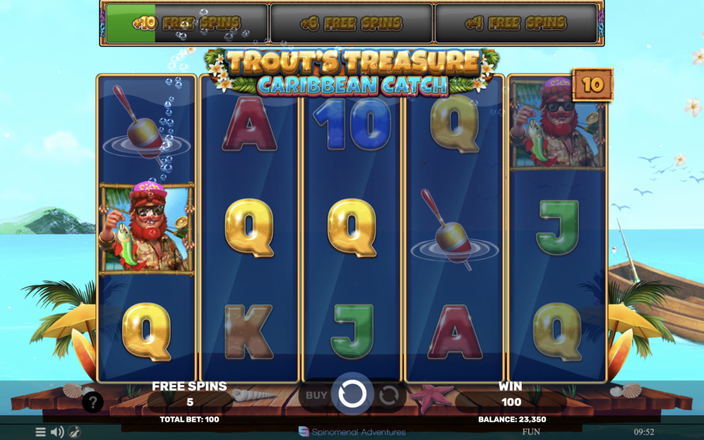 SP Trout's Treasure Caribbean Catch Screenshot