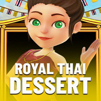 Royal Thai Dessert slot game featured on Fortune Tiger Jackpot.