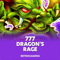 777 Dragons Rage slot game showcased on Fortune Tiger Jackpot.