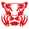 Red Tiger Logo at Fortune Tiger Jackpot